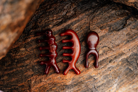 Wooden massage/Gua Sha for Face & Body – (4 in 1)